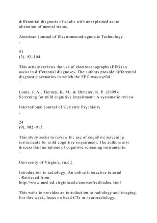 Make a SOAP Note Not a narrative essay Assessing Neurological Sympt.docx