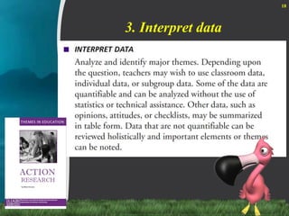 3. Interpret data18