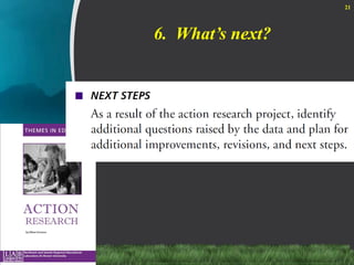 6.  What’s next?21