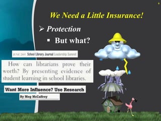 We Need a Little Insurance!ProtectionBut what?6