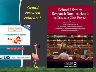 Grand research evidence?9