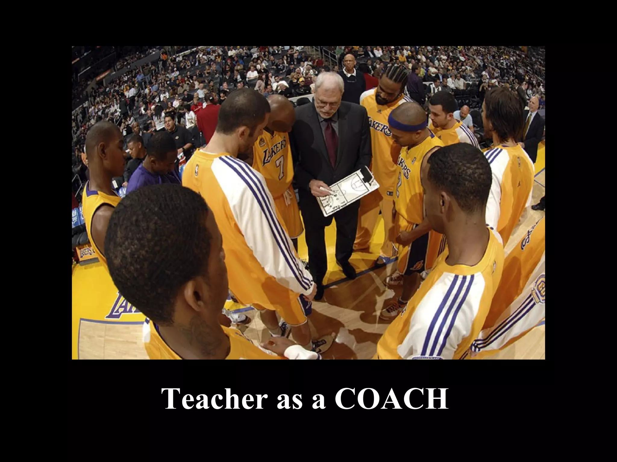 Teacher as a COACH
 