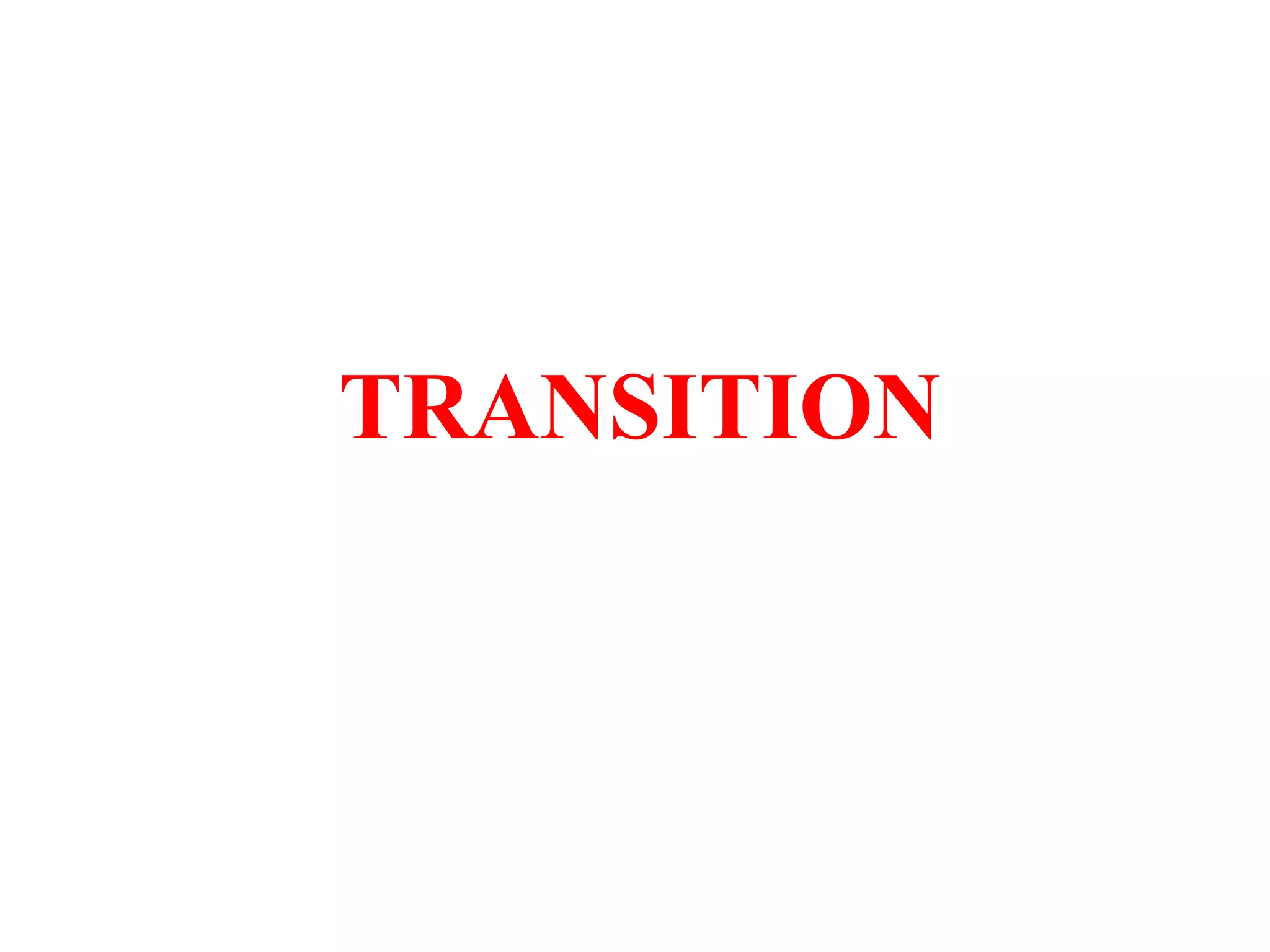 HELP PEOPLE
TRANSITION
INTO THE REAL
WORLD
 