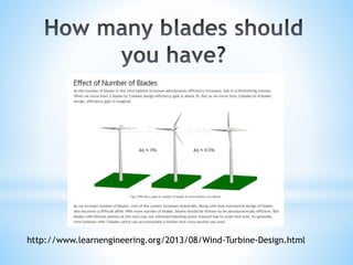 Make a Wind Generator presentation on how wind power works
