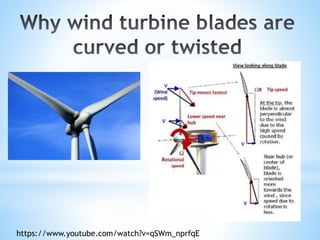 Make a Wind Generator presentation on how wind power works