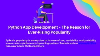 Make Best Mobile App with Python App Development | PPT