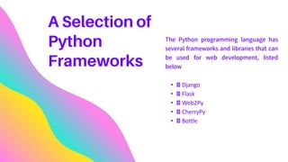 Make Best Mobile App with Python App Development | PPT