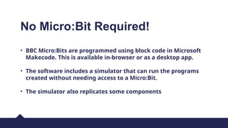 Comprehensive Educator’s Guide to Programming and Using Micro:Bit | PPTX