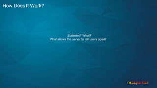 Stateless? What?
What allows the server to tell users apart?
How Does It Work?
 