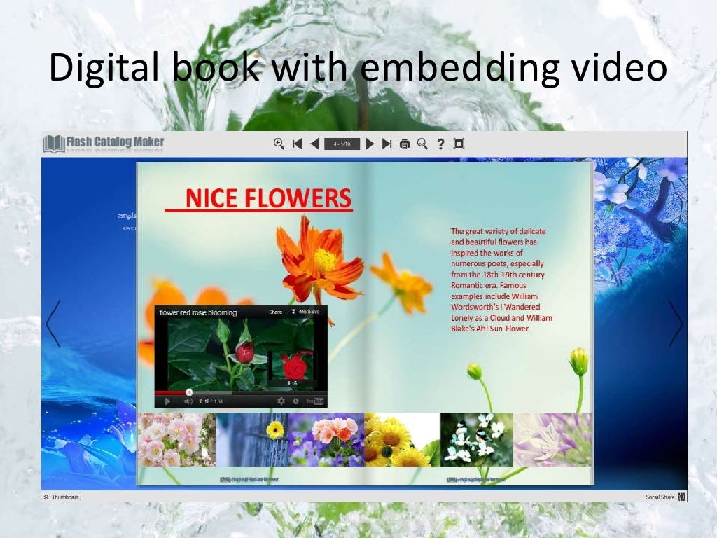 Make digital book turn pages automatically