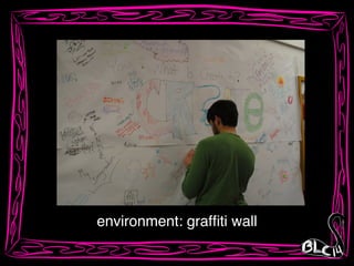 environment: grafﬁti wall
 