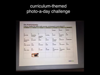 curriculum-themed
photo-a-day challenge
 
