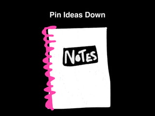 Pin Ideas Down
 