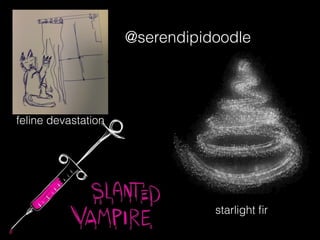 feline devastation
starlight ﬁr
@serendipidoodle
 