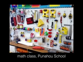 math class, Punahou School
 