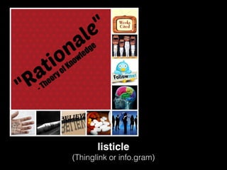 listicle
(Thinglink or info.gram)
 