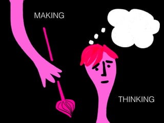 THINKING
MAKING
 