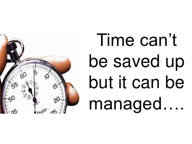 Make every minute count