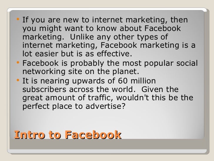 Make Fan Pages Using Fan Pages to Market your business