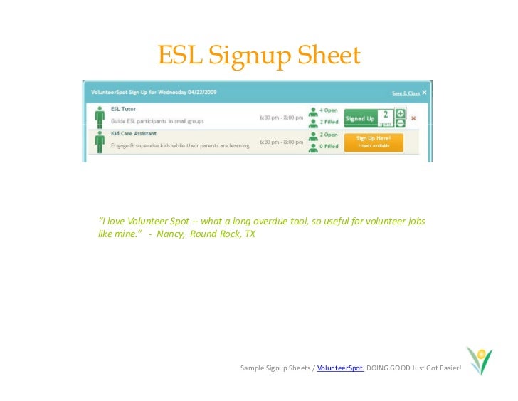 make free and easy online calendar sign up sheets