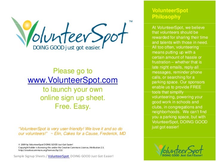 make free and easy online calendar sign up sheets