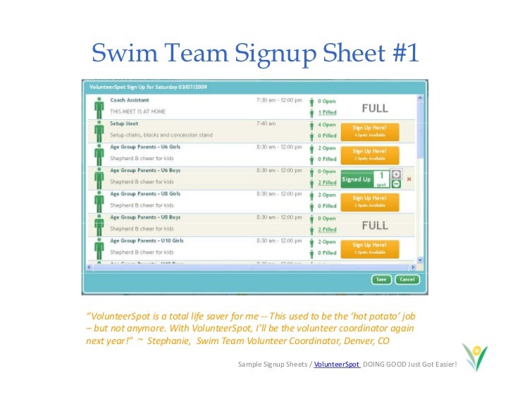 sign up sheets online