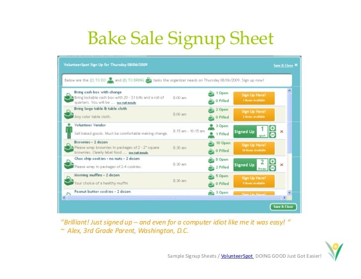 make free and easy online calendar sign up sheets