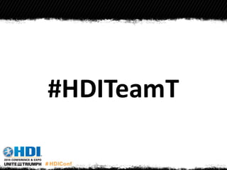 #HDITeamT