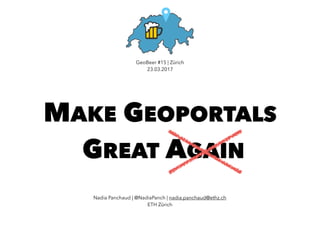 Make geoportals great again Slide 1