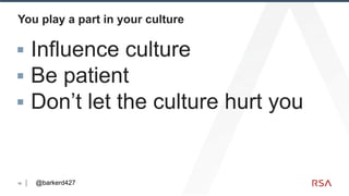 Make Just Culture just your culture