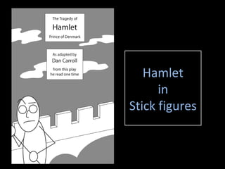 Hamlet
      in
Stick figures
 