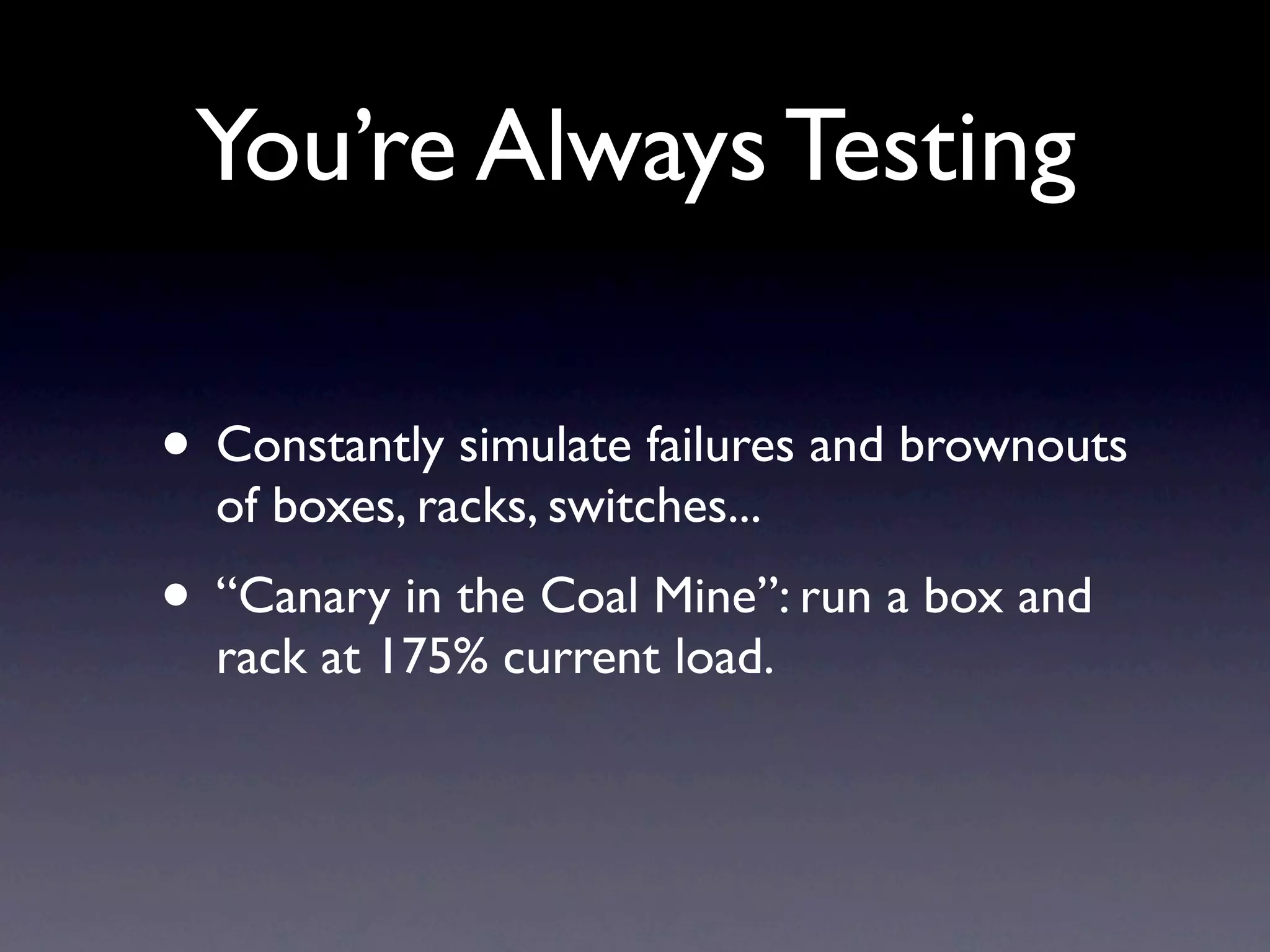 Engineering


This is Systems Software, not Applications
                 Software
 