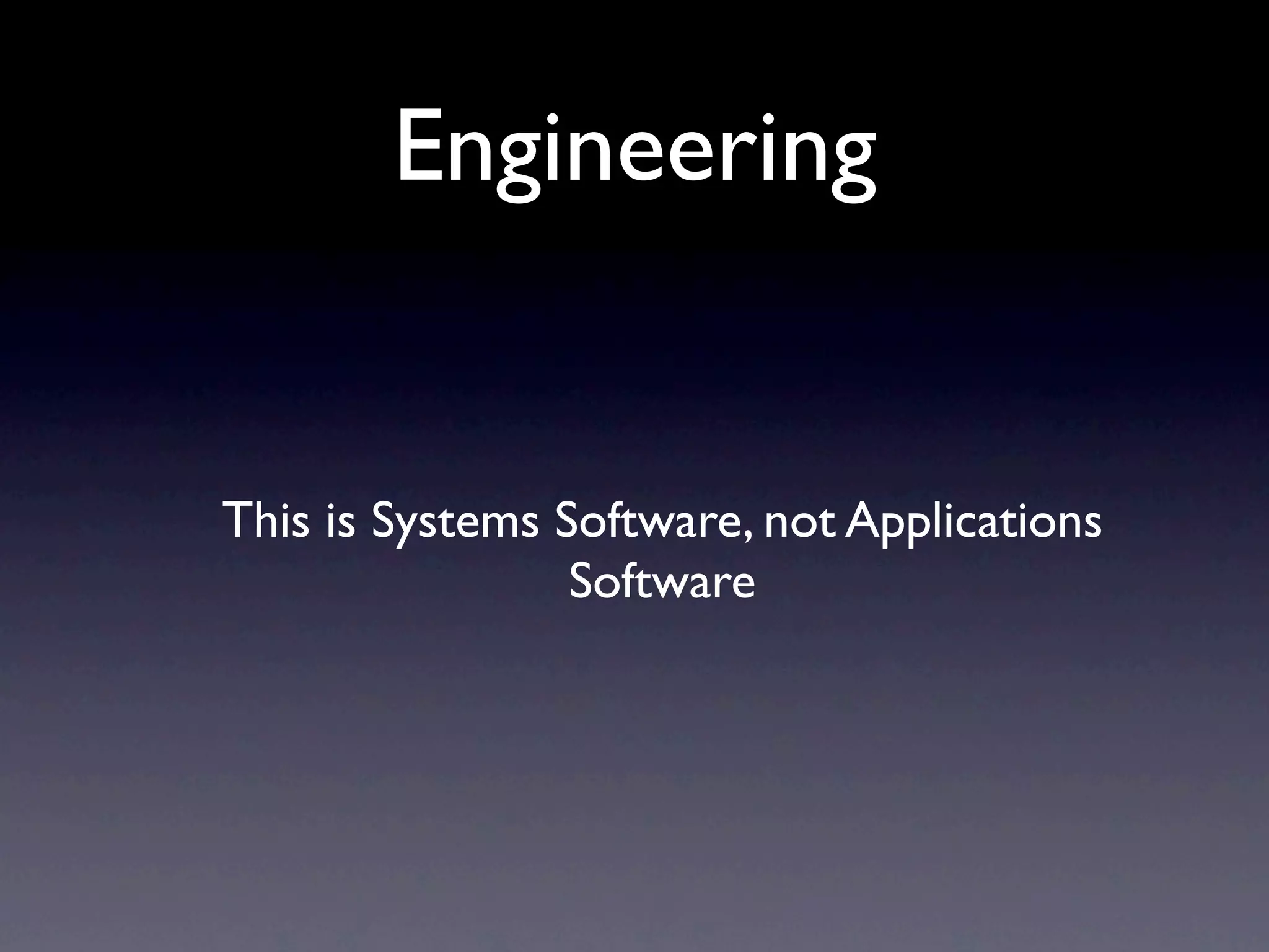 Big Data is BIG

• Imagine your test passes taking hours
• What works at 1.5 TB may fail at 10MB or
  2 TB
• Many tests, simple code
• Soft Delete Only
 