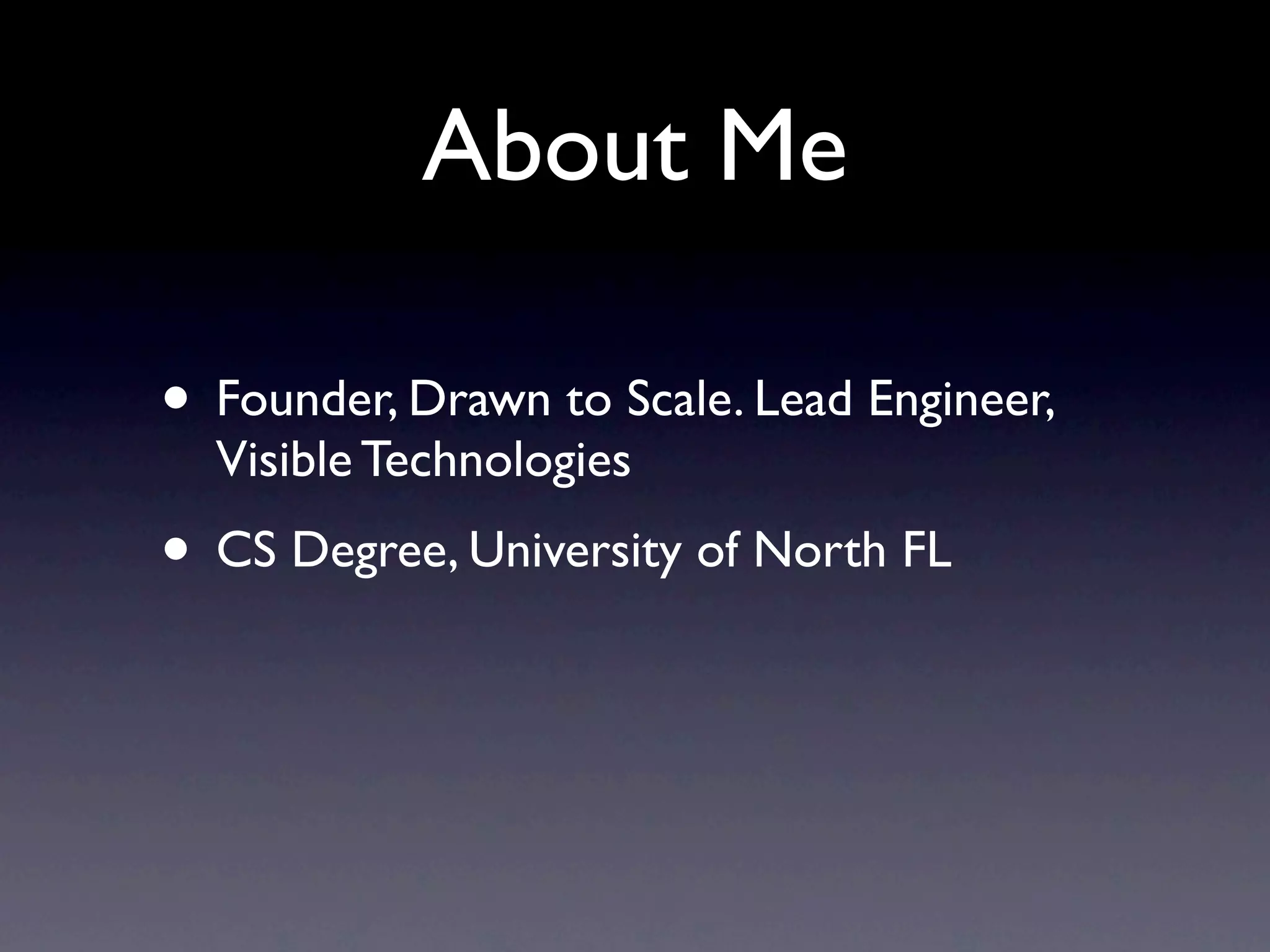 Topics

• Overview
• Operations
• Engneering
• Process
 