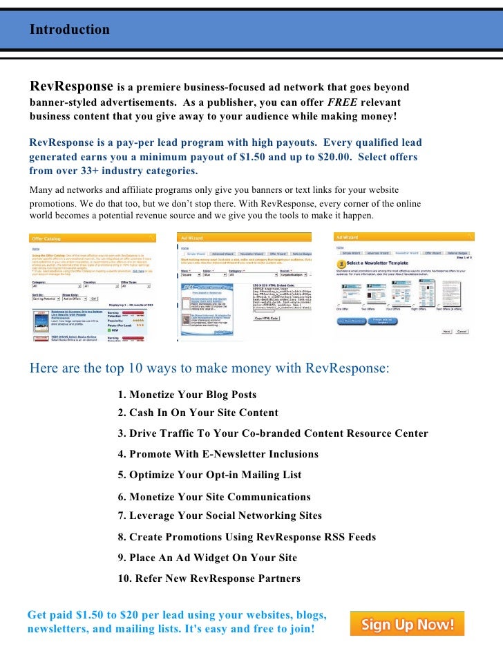 Make Money Online Offer Free Content - 