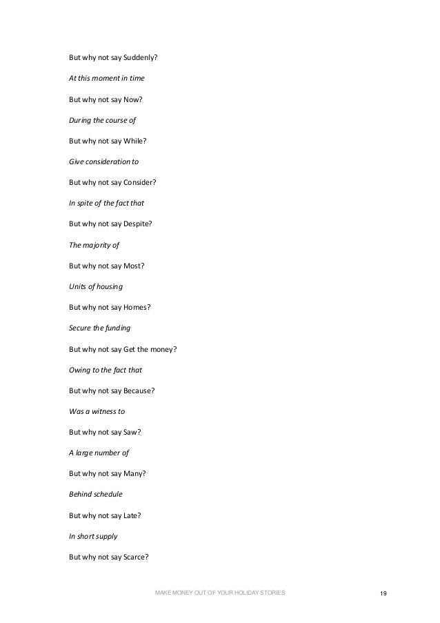 holiday words list