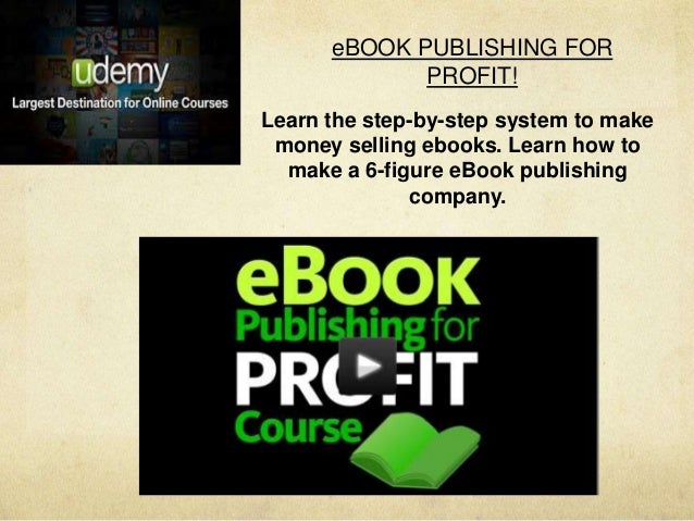 can you make money selling ebooks