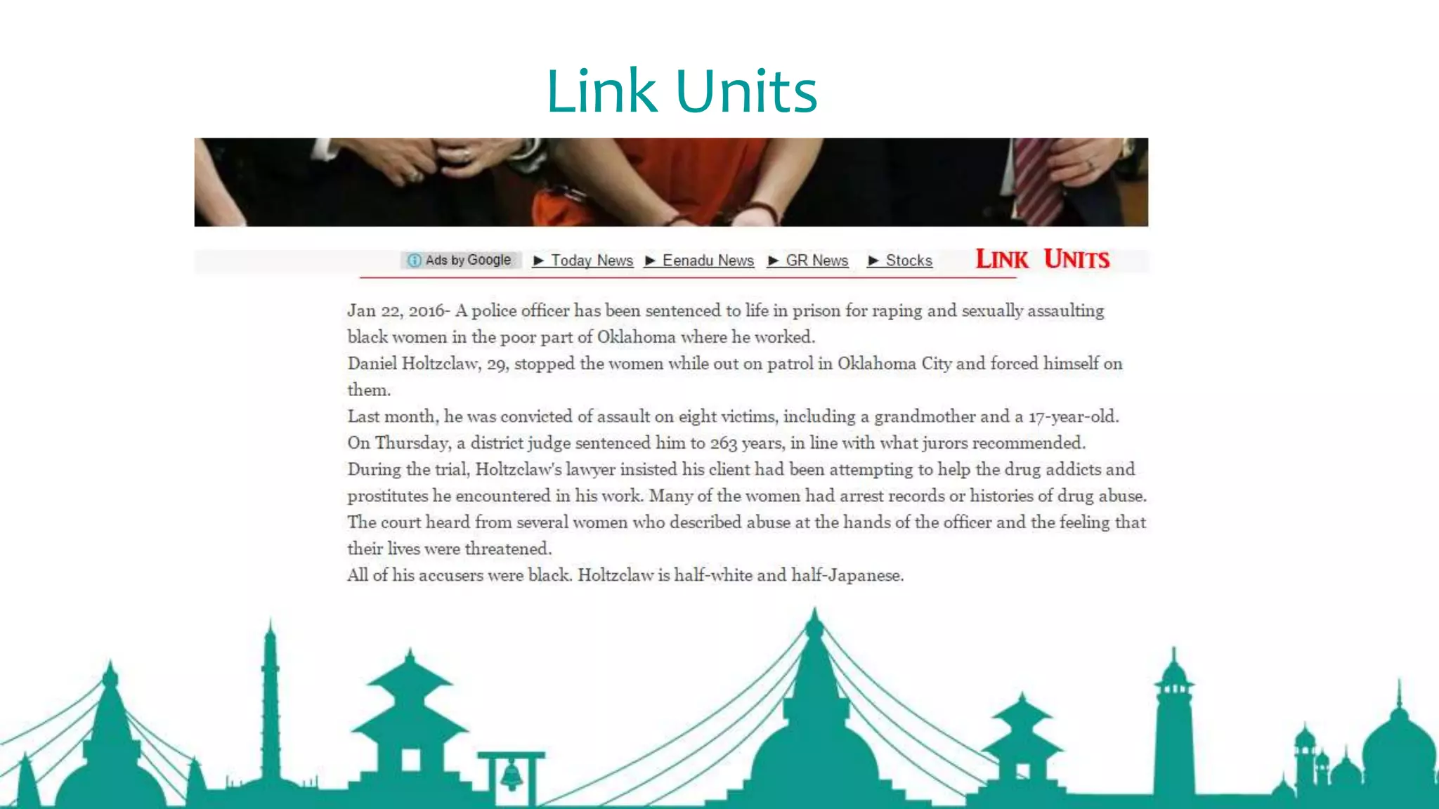 Link Units
 