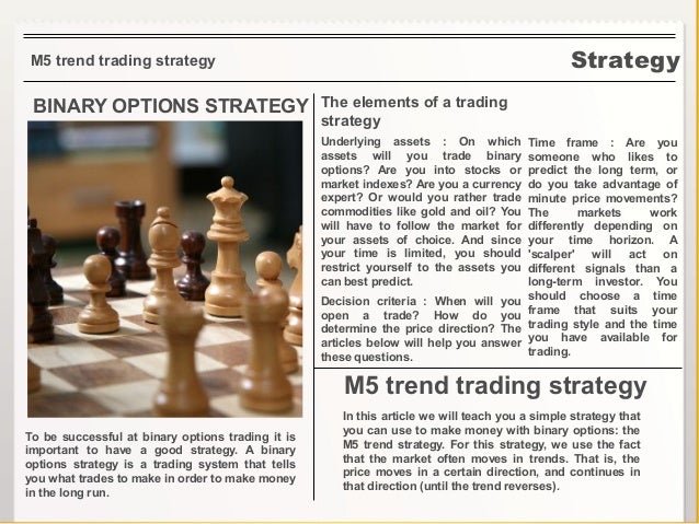 Making money with binary options