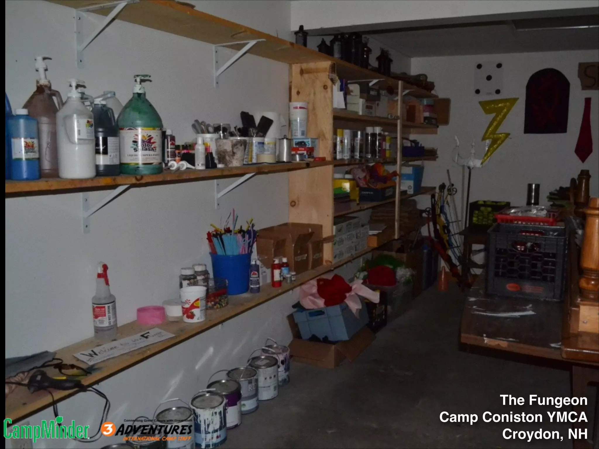The Fungeon!
Camp Coniston YMCA!
Croydon, NH

 