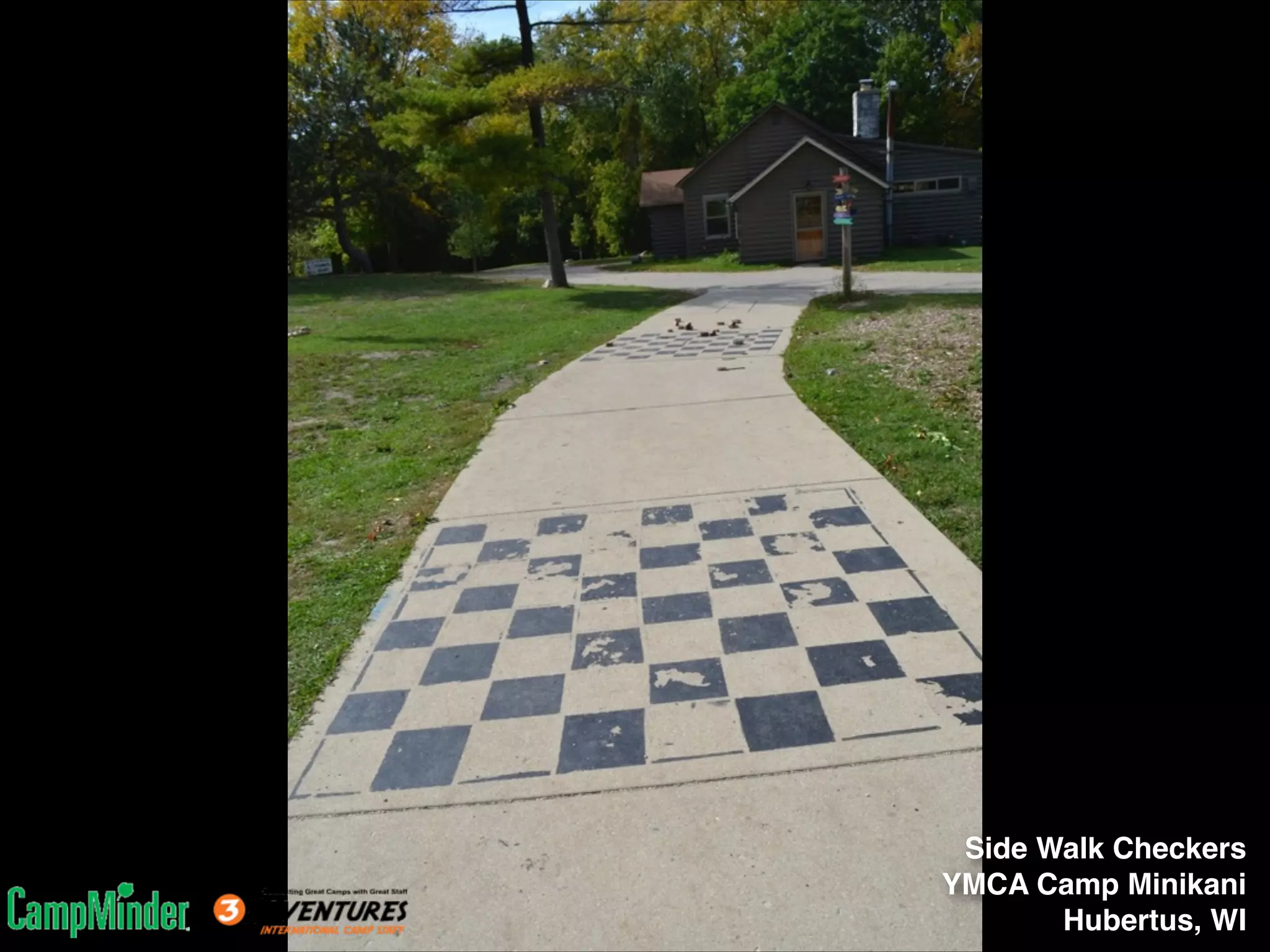 Side Walk Checkers!
YMCA Camp Minikani!
Hubertus, WI

 