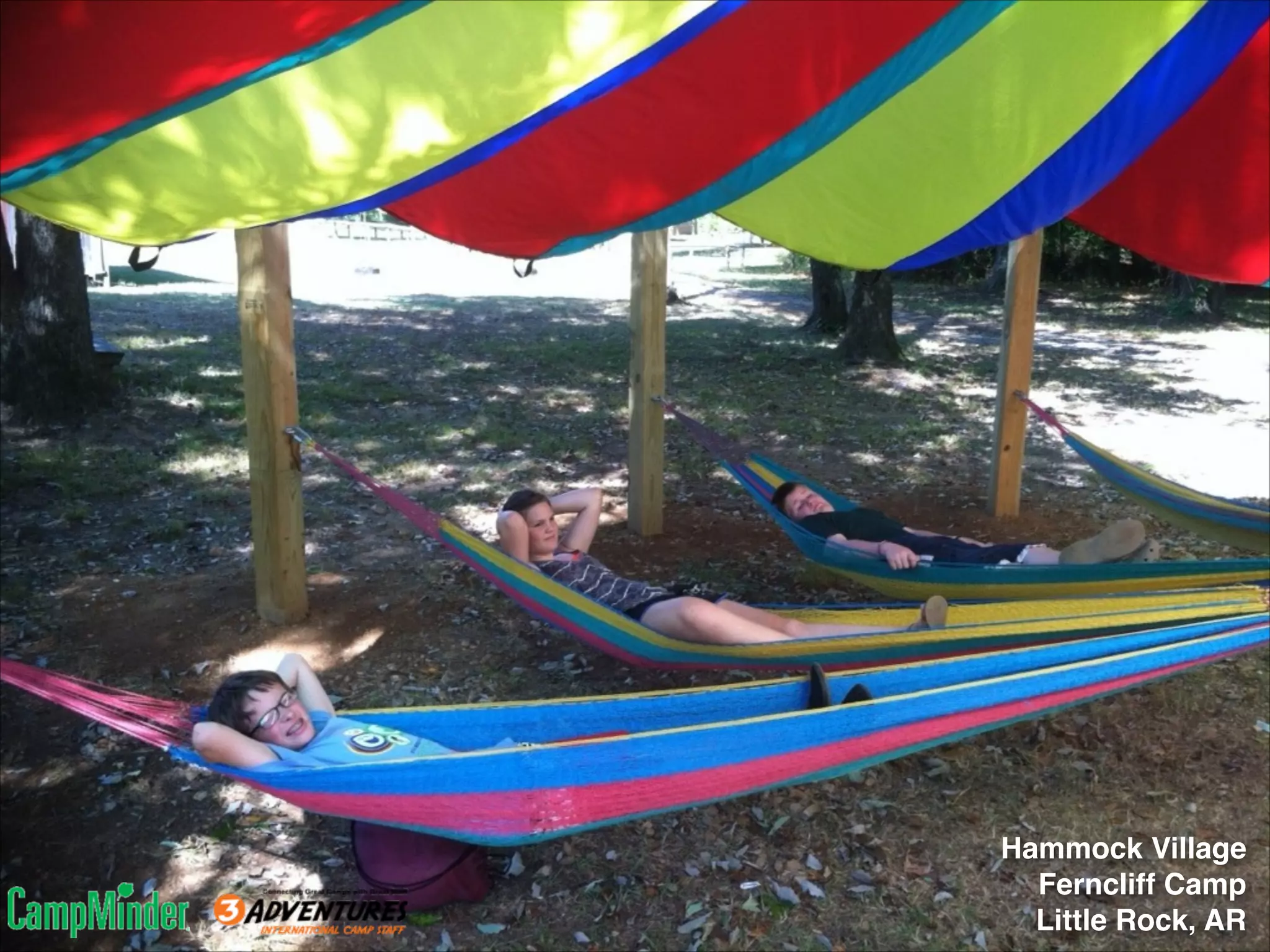 Hammock Village!
Ferncliff Camp!
Little Rock, AR

 