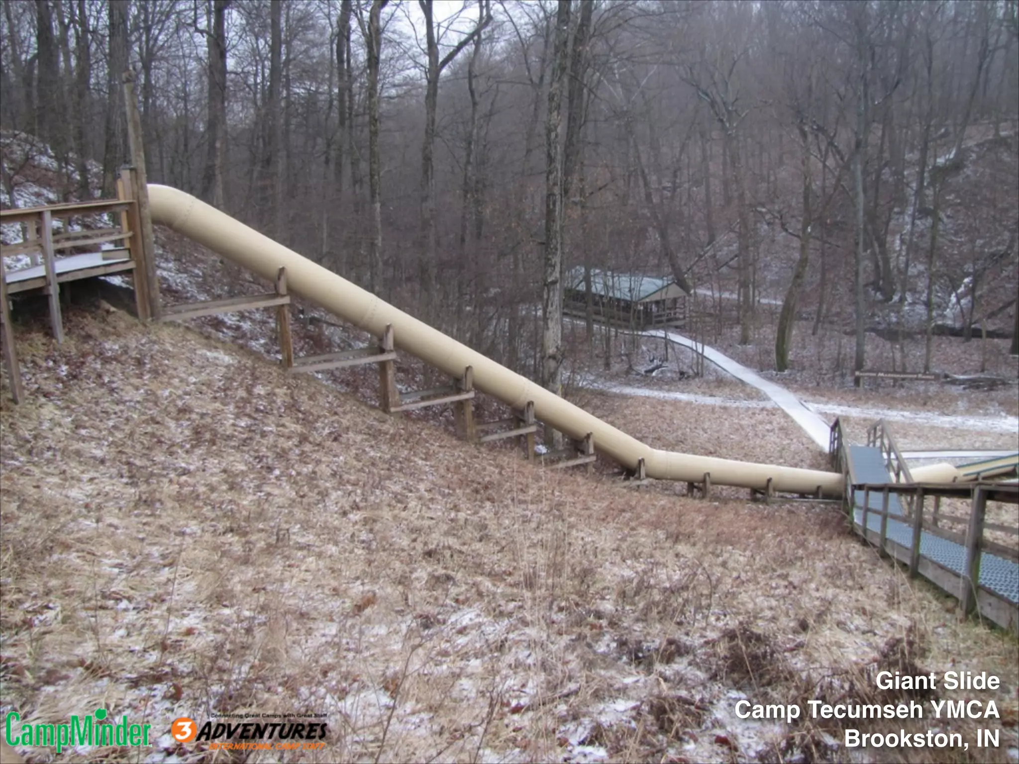 Giant Slide!
Camp Tecumseh YMCA!
Brookston, IN

 