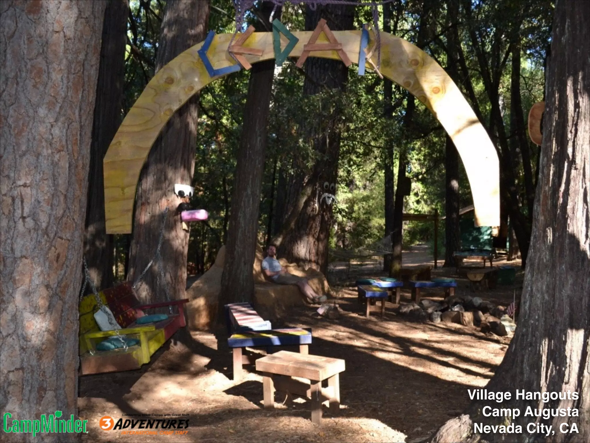 Village Hangouts!
Camp Augusta!
Nevada City, CA

 