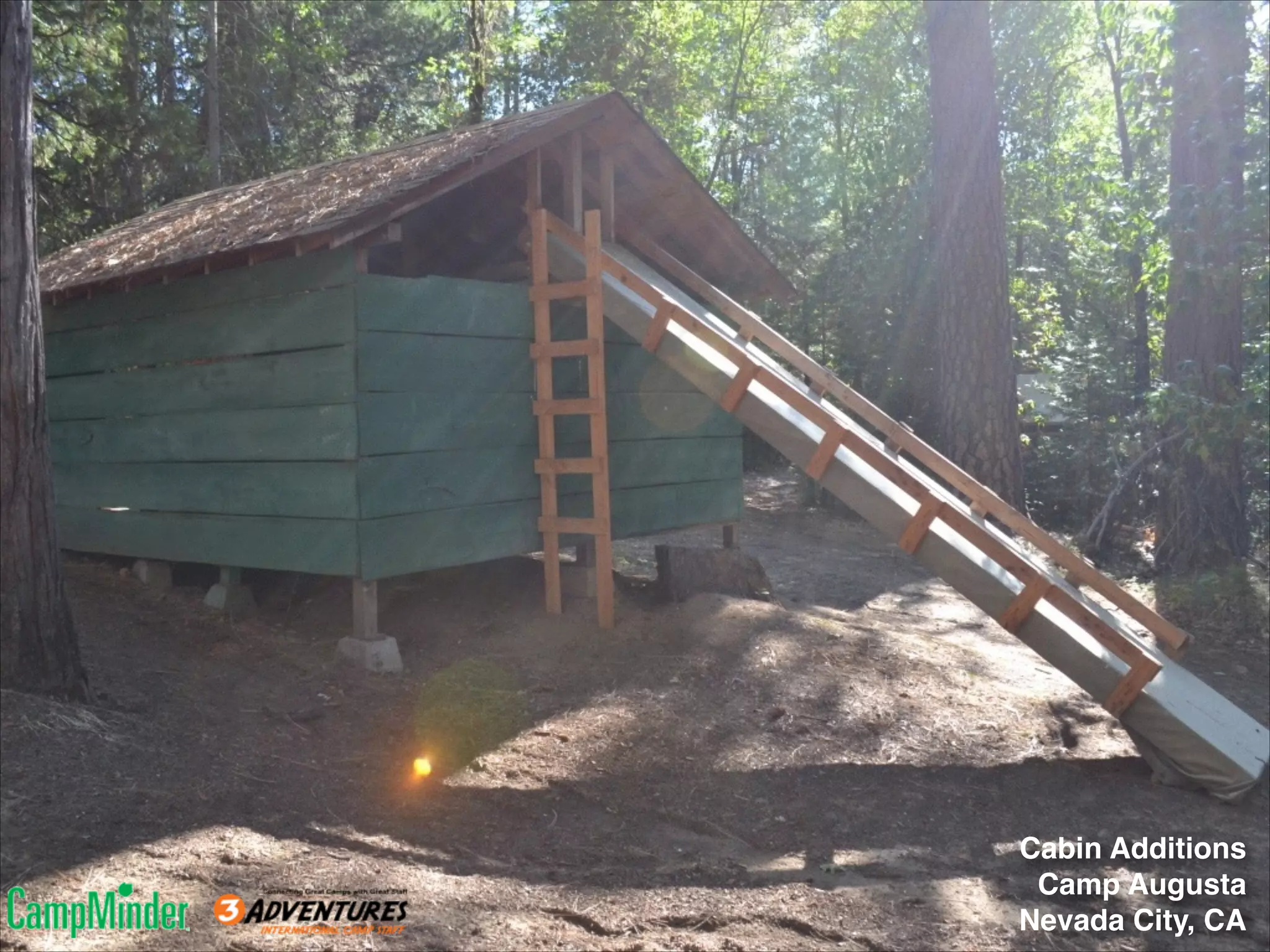 Cabin Additions!
Camp Augusta!
Nevada City, CA

 