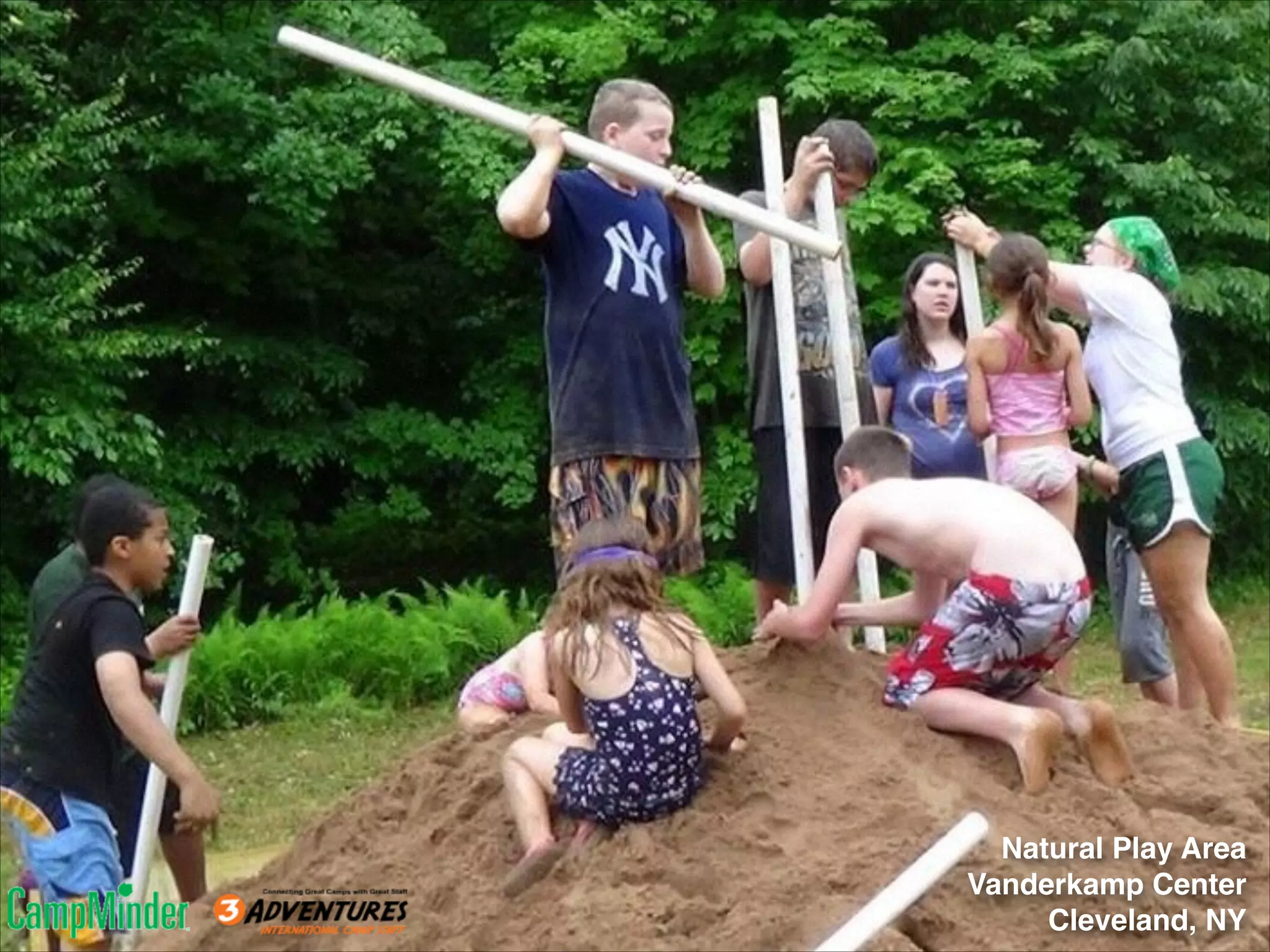 Natural Play Area!
Vanderkamp Center!
Cleveland, NY

 