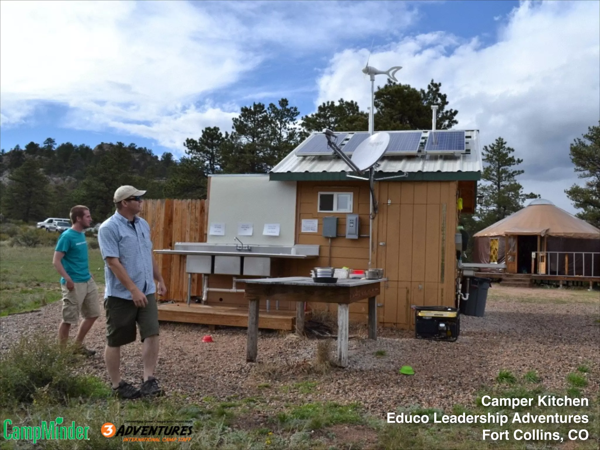 Camper Kitchen!
Educo Leadership Adventures!
Fort Collins, CO

 