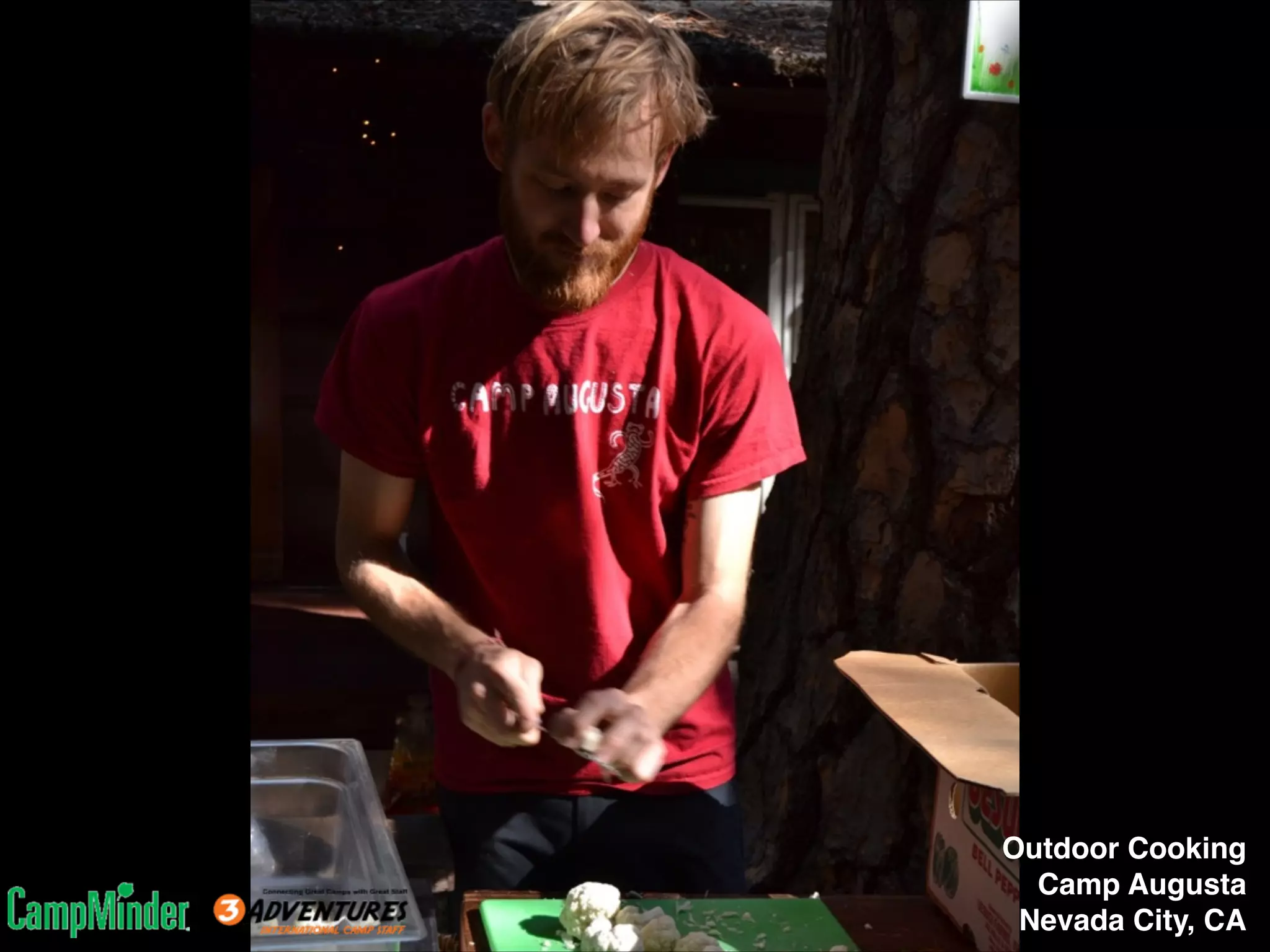 Outdoor Cooking!
Camp Augusta!
Nevada City, CA

 