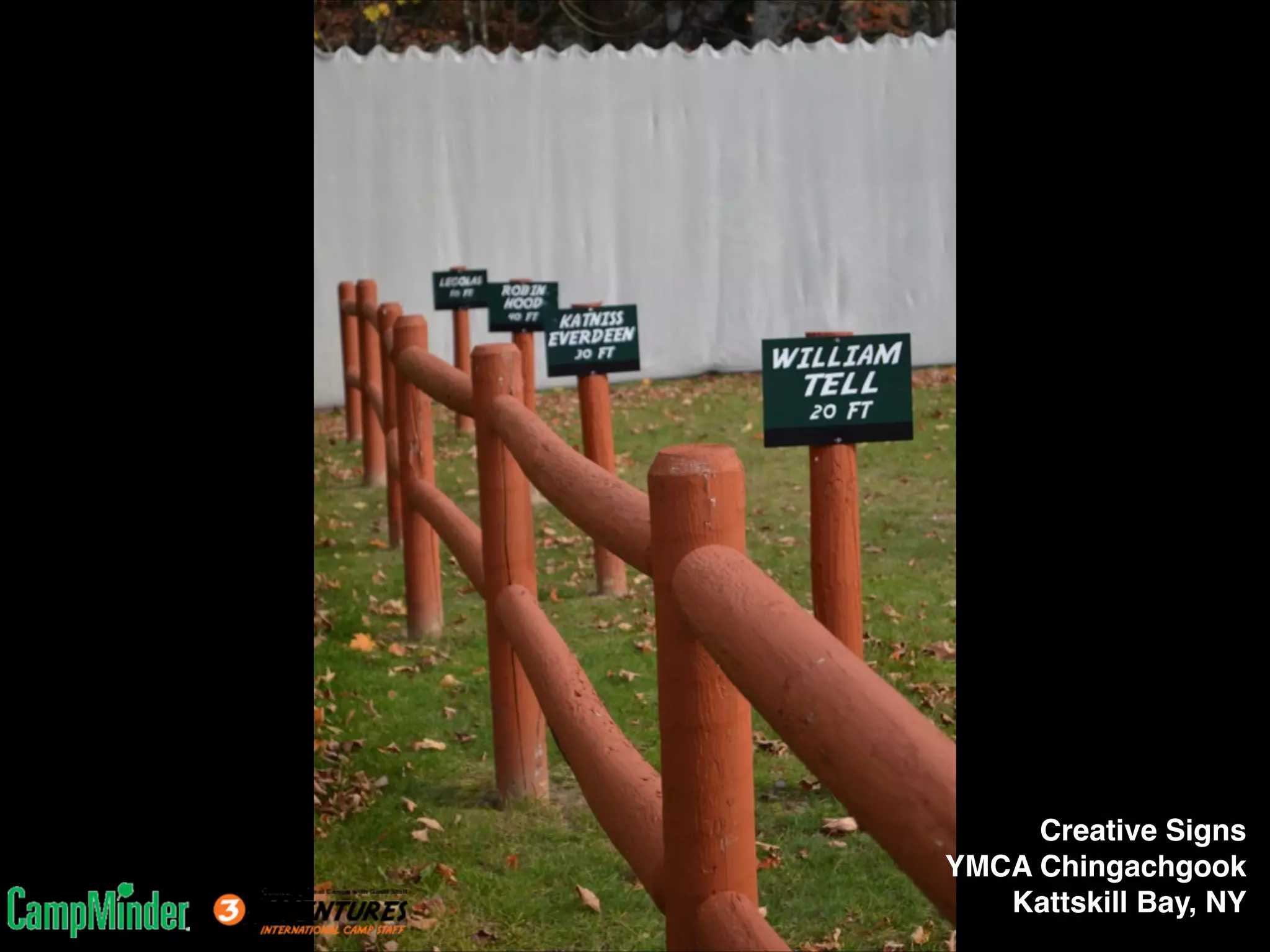 Creative Signs!
YMCA Chingachgook!
Kattskill Bay, NY!

 