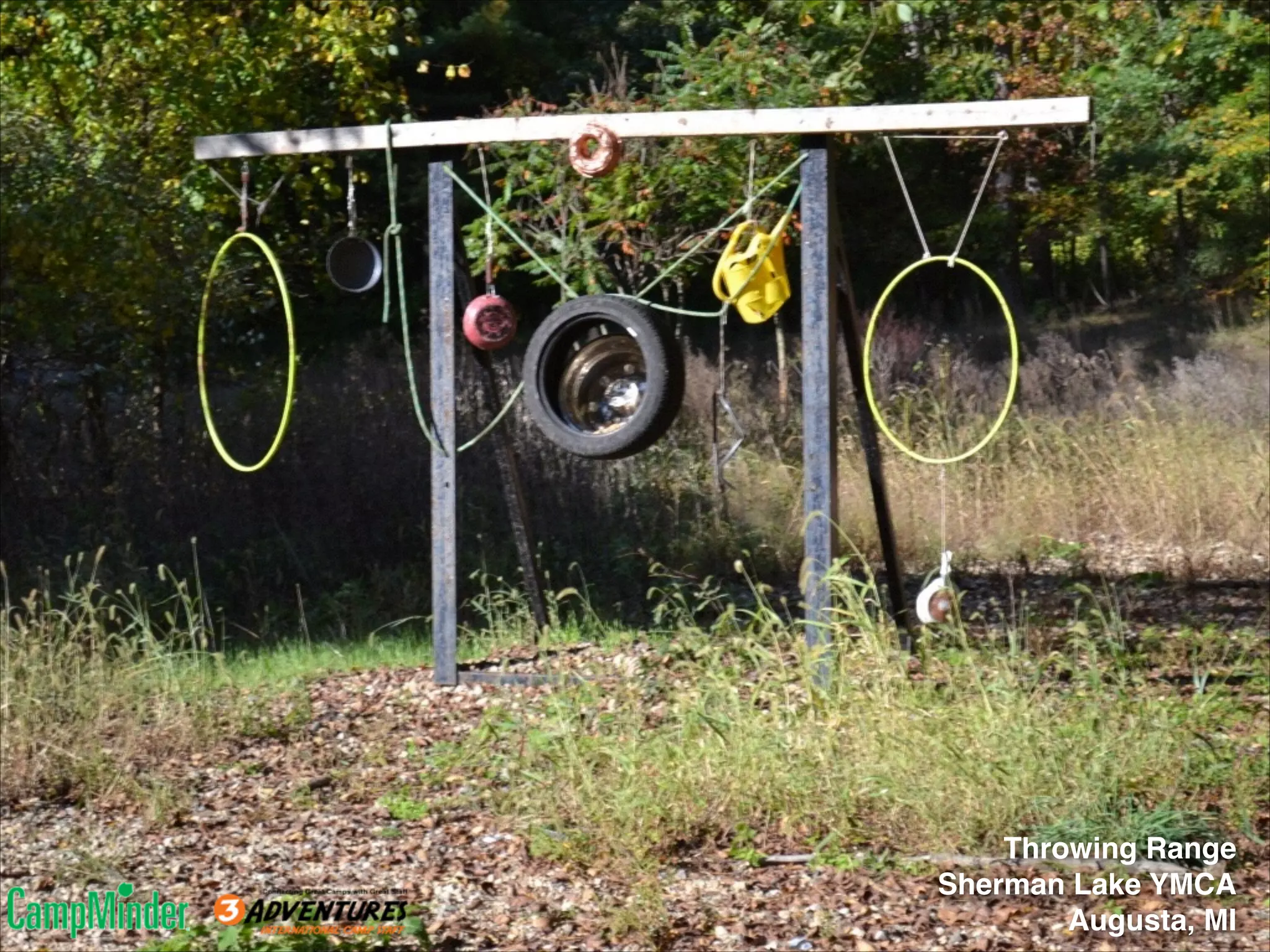 Throwing Range!
Sherman Lake YMCA!
Augusta, MI

 
